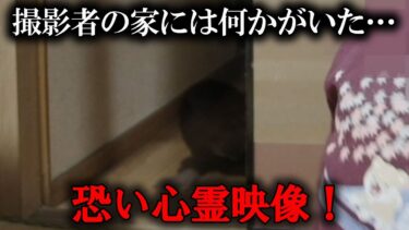 動画で見る⇒【投稿心霊映像】恐怖！撮影者の家には何かがいた…恐い心霊映像！【日本ホラーチャンネル】