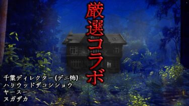 動画で見る⇒【怖い話】厳選コラボ集【デニ怖千葉D】【ハリウッドザコシショウ】【ヤースー】【ヌガザカ】【ナナフシギ】