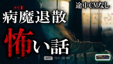 動画で見る⇒途中広告なし！ 【病魔退散】 怖い話 【怪談,睡眠用,作業用,朗読つめあわせ,オカルト,ホラー,都市伝説】【怪談YouTuberルルナル】