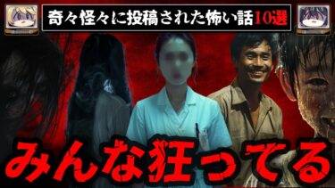 動画で見る⇒【奇々怪々】背筋が凍る怖い話短編10選【ゆっくり解説】作業用、睡眠用BGM【おしえて!オカルト先生】