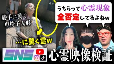 【七四六家】霊が視える人と一緒に、戦慄迷宮の勝手に回る車椅子映像を見る！＆「七四六家って心霊現象全否定してるよね」という雑談w【SNS心霊映像検証】