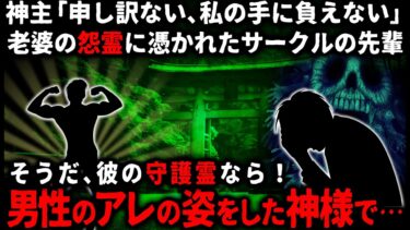 【ゆっくりシルエット】【怖い話】「彼といれば、何とかなるかもしれない！！」サークル活動で山に行った日から悪霊に取りつかれた先輩…。神主も諦めかけたが、特殊な守護霊を持つ後輩を呼んだら…【ゆっくり】