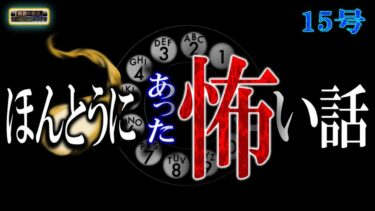 動画で見る⇒暑さなんて吹き飛ばせ！ 【納涼】 ほんとうにあった怖い話 15号 【怪談,睡眠用,作業用,朗読つめあわせ,オカルト,ホラー,都市伝説】【怪談YouTuberルルナル】