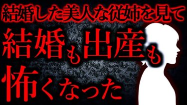 【怖い話まとめch】【人間の怖い話まとめ288】結婚した美人な従姉を見てたら結婚も出産も怖くなってしまった…他【短編6話】