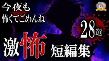 【怪談YouTuberルルナル】怖くてごめんなさい 【怖い話】 恐怖短編集 【怪談,睡眠用,作業用,朗読つめあわせ,オカルト,ホラー,都市伝説】