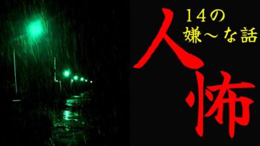 【怪談朗読びびっとな】【怪談朗読】人間の怖い話(人怖)ヒトコワつめあわせ 全14話 1時間 夏休みスペシャル雨の音 睡眠用・作業用BGM びびっとな