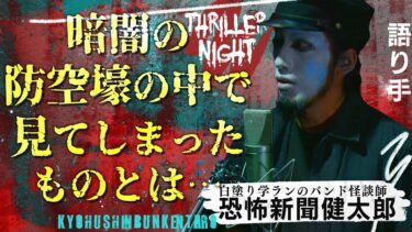 【スリラーナイト】【怪談】『怖くないからこそ』恐怖新聞健太郎/スリラーナイト【字幕】