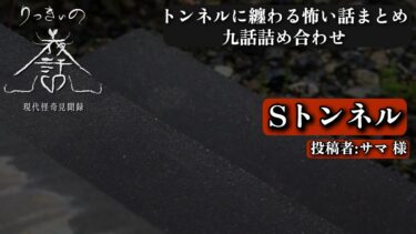 【りっきぃの夜話】【怪談朗読】トンネルに纏わる怖い話 九話詰め合わせ【りっきぃの夜話】