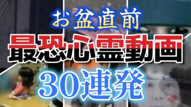 【ホラーチャンネル】【YouTube限定総集編】お盆直前！最恐心霊動画30連発