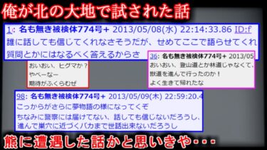 【2ch怖噺】【2ch怖い話】俺が北の大地で試された話【ゆっくり】