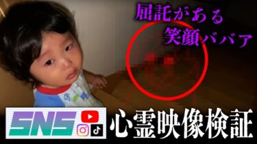 【七四六家】霊が視える人と一緒に階段を指さして怖がる子供の映像を見た結果、テケテケみたいなババアが屈託のある笑顔で動き回ってて怖い【SNS心霊映像検証】