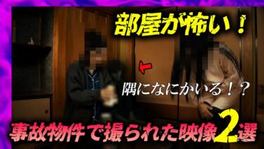 【ホラーチャンネル】【実録心霊映像】部屋が怖い！事故物件で撮られた心霊映像２選！