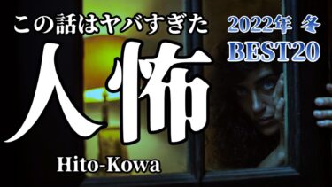 【怪談朗読びびっとな】【怪談朗読】人間の怖い話 2022年冬 人怖ランキング厳選20話 睡眠用・作業用BGM 2時間 びびっとな