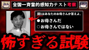 【おしえて!オカルト先生】【合格できる？】全国一斉霊的感知力テストを考察【ゆっくり解説】