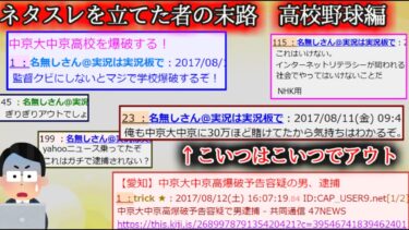 【2ch怖噺】ネタスレを立てた者の末路　高校野球編