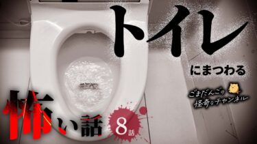 【ごまだんごの怪奇なチャンネル】【怖い話】 トイレにまつわる怖い話まとめ 厳選8話【怪談/睡眠用/作業用/朗読つめあわせ/オカルト/都市伝説】