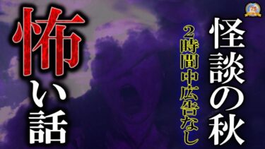 【怪談YouTuberルルナル】2時間中広告なしの怪談の秋！ 【怖い話】 怖い話 【怪談,睡眠用,作業用,朗読つめあわせ,オカルト,ホラー,都市伝説】