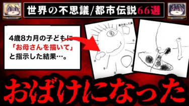 【おしえて!オカルト先生】【おばけになったお母さん】ゾッとする怖い話/都市伝説 66選【ゆっくり解説】作業用BGM 睡眠用