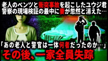 【ゆっくりシルエット】【怖い話】車通りの少ない県道で衝突事故を起こしたユウジ君…。相手の老人が呼んだ警官が到着、現場検証をしていた最中に・・・【ゆっくり】