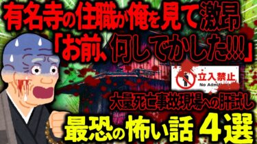 【ハム速報】【ゆっくり怖い話】有名寺の住職が俺を見て激昂「お前何しでかした！俺にはなにもできん！」→大量死亡事故現場に肝試しした男性の末路…【オカルト】 深夜のタクシーで聞いた怖い話