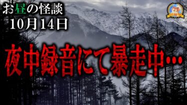 【怪談YouTuberルルナル】夜中録音したから暴走してごめんね【怖い話】 お昼の怪談 10月14日 【怪談,睡眠用,作業用,朗読つめあわせ,オカルト,ホラー,都市伝説】