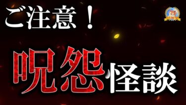 【怪談YouTuberルルナル】ご注意！【怖い話】 呪怨怪談 【怪談,睡眠用,作業用,朗読つめあわせ,オカルト,ホラー,都市伝説】