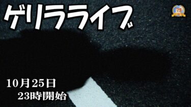 【怪談YouTuberルルナル】２３時開始　ゲリラルルナルライブ２２０２４１０２５