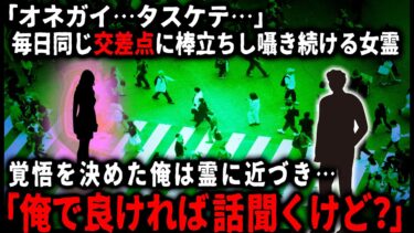 【ゆっくりシルエット】【怖い話】来る日も来る日も交差点で「タスケテ…」とささやく女霊に思い切って話しかけてみた結果… 【ゆっくり】