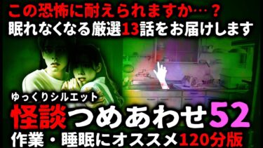 【ゆっくりシルエット】【怖い話】怖すぎてごめんなさい…怖い話２時間つめあわせパート52【ゆっくり】