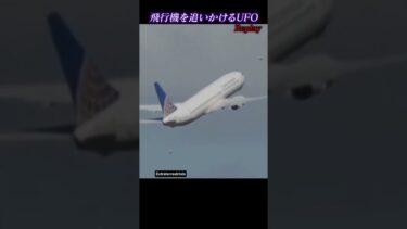 【恐怖映像紹介チャンネル】UFO！？飛行機にまとわりつく謎の物体！？