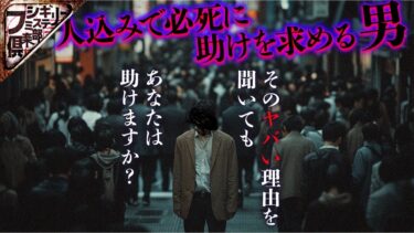 【フシギミステリー倶楽部】【衝撃事件】多くの人が行き交う場所で男は助けを求めるが､その理由がヤバかった！【ナナフシギ】