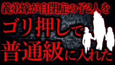 【怖い話まとめch】【人間の怖い話まとめ401】義弟嫁「私は障碍児を産んだ覚えはない。うちの子は普通の子！」他【短編5話】