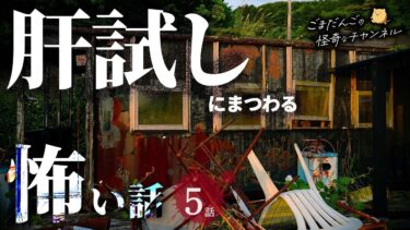 【ごまだんごの怪奇なチャンネル】【怖い話】 肝試しにまつわる怖い話まとめ 厳選5話【怪談/睡眠用/作業用/朗読つめあわせ/オカルト/都市伝説】