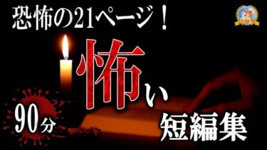 【怪談YouTuberルルナル】恐怖の1ページ！ 【怖い話】 怖い短編集 【怪談,睡眠用,作業用,朗読つめあわせ,オカルト,ホラー,都市伝説】