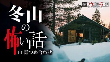 【ウラ怖い話倶楽部】【怖い話】冬山の怖い話-11話つめ合わせ【怪談朗読】