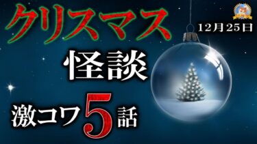 【怪談YouTuberルルナル】クリぼっち！ 【怖い話】 お昼の怪談 12月25日 【怪談,睡眠用,作業用,朗読つめあわせ,オカルト,ホラー,都市伝説】