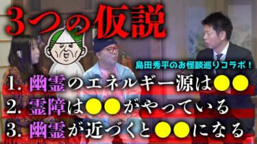 【七四六家】島田さんがたどり着いた幽霊に関する3つの仮説を怪談を交えて紹介！七四六家の心霊研究をもとに一緒に考察する【心霊】【島田秀平のお怪談巡りコラボ】