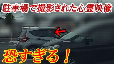 【ホラーチャンネル】【恐怖監視カメラ】恐すぎる！駐車場で撮影された心霊映像！