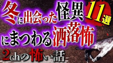 【フシギミステリー倶楽部】【2chの怖い話】洒落怖は夏だけじゃない!!”冬”に出会った怪異に纏わる洒落怖【洒落怖・朗読】【テーマ別】