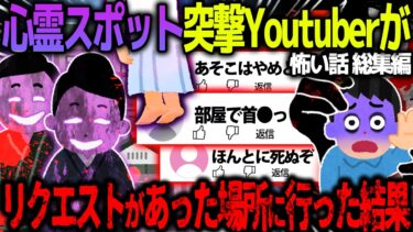 【ハム速報】【ゆっくり怖い話】心霊スポット突撃YouTuberが視聴者リクエストがあった場所に行った結果がヤバすぎた…総集編【オカルト】