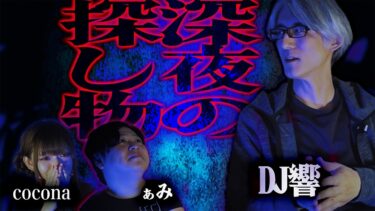 【怪談ぁみ語】【怪談】ブラックライトのその先には…「深夜の探し物」/DJ響【怪談ぁみ語】