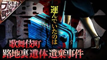 【フシギミステリー倶楽部】【衝撃事件】前日見たキャリーケースの中身は…歌舞伎町遺体遺棄事件【ナナフシギ】