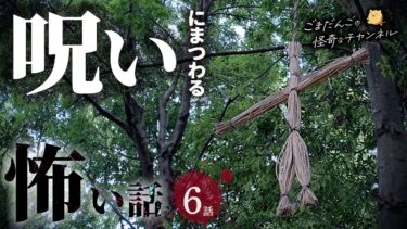 【ごまだんごの怪奇なチャンネル】【怖い話】 呪いにまつわる怖い話まとめ 厳選6話【怪談/睡眠用/作業用/朗読つめあわせ/オカルト/都市伝説】