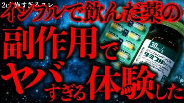 【進化したまーくん】【マジで怖い話まとめ120】タミフルの副作用で幻覚を見た→数年後、恐ろしい事実が発覚する…【2ch怖いスレ】【ゆっくり解説】