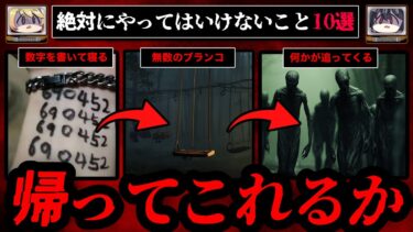 【おしえて!オカルト先生】【690452】面白半分でやってはいけないこと10選【ゆっくり解説】