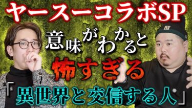 【西田どらやきの怪研部】【ヤースー】意味がわかると怖すぎる…異世界と交信する人【西田どらやきの怪研部】