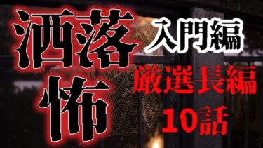 【怪談朗読びびっとな】【怪談朗読】洒落にならない怖い話(洒落怖) 入門編 長編10選  睡眠用・作業用BGM びびっとな