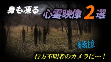 【ホラーチャンネル】【視聴注意】身も凍る心霊映像2選！行方不明者が遺したモノ…