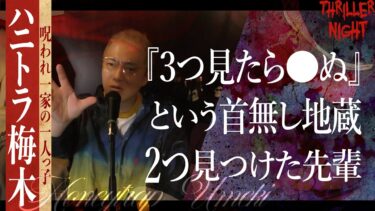 【スリラーナイト】【怪談】『見たらおわり…』ハニトラ梅木/スリラーナイト【字幕】