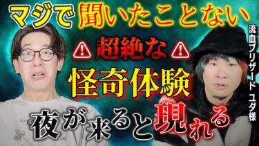 【西田どらやきの怪研部】【マジで聞いたことない】⚠ 超絶な怪奇体験 ⚠ 夜が来ると現れる……【流血ブリザード/ユダ様】【西田どらやきの怪研部】